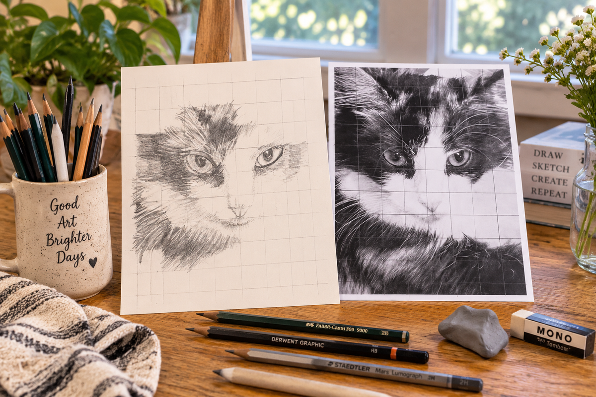 Grid Drawing for Beginners