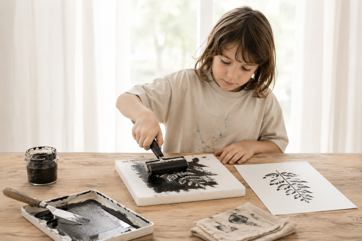 Kids Art: Printmaking