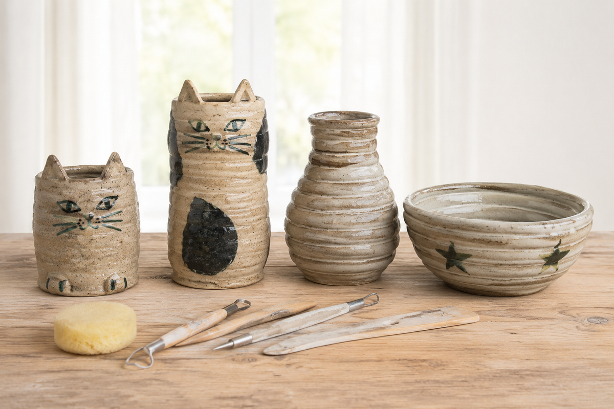Ceramics Bundle: Coil Pots