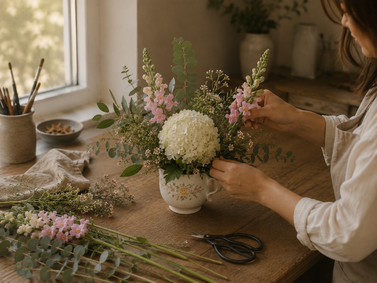 Floral Design: Tea Cup Design — Sat 19 Sep, 2:00pm